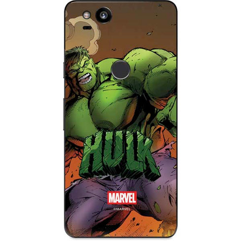 Marvel Hulk Smash Google Pixel 2 Skin